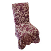 Jacquard Scroll Dining Chair Slipcover