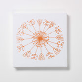 Stick Pompon Textile Wall Print