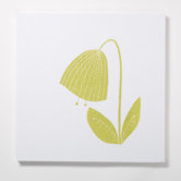 Bent Tulip Textile Wall Print