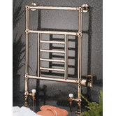 Victorian Handcrafted Floor Mount / Wall Mount Electric Towel Warmer