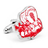 NCAA Vintage Oklahoma University Sooners Cufflinks