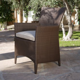Vieques Dining Arm Chair with Cushion