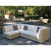 Westport Sectional Deep Seating Group with Cushions