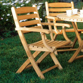 Gearhart Folding Dining Arm Chair
