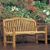 Sea Island Teak Garden Bench