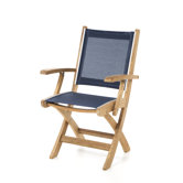 St.Tropez Folding Dining Arm Chair