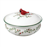 Winterberry 64 oz. Covered Bowl