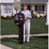 Trimline Plus Post Mounted Mailbox
