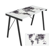 World Map Office Writing Desk