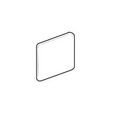 Brixton 6" x 6" Corner Bullnose in Bone