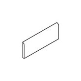 Castle De Verre 3" x 13" Bullnose in Chalice Gold