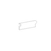 Castle De Verre 2" x 6" Counter Rail in Chalice Gold