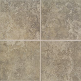Castle De Verre 13" x 13" Floor Field Tile in Grey Stone