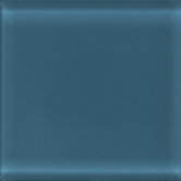 Glass Reflections 4 1/4" x 4 1/4" Glossy Wall Tile in Twilight Blue