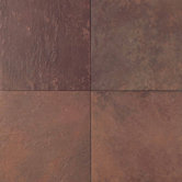 Continental Slate 12" x 18" Field Tile in Indian Red