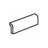 Sandalo 2" x 6" Radius Bullnose in Raffia Noce