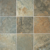 Franciscan Slate 18" x 18" Unpolished Field Tile in Woodland Verde