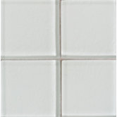 Molten Glass 4 1/4" x 4 1/4" Wall Tile in Glacier