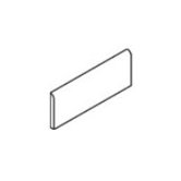 Alessi 3" x 13" Unpolished Bullnose in Crema