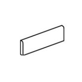 Heathland 3" x 9" Wall Bullnose in White Rock