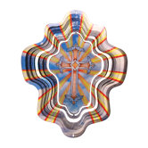Designer Animated Cross Wind Spinner
