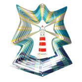 Designer Lighthouse Wind Spinner