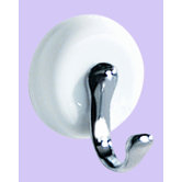 York Medium Self Adhesive Single Hook (Set of 2)