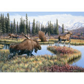 Moose Travels 1000 Piece Puzzle