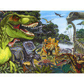 400 Piece Dinosaur Land Puzzle
