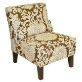 Fabric Slipper Chair