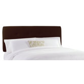 Double Button Tufted Upholstered Headboard