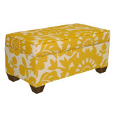Fabric Storage Ottoman
