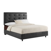 Tufted Platform Bed