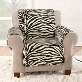 Zebra Quick Club Chair Slipcover