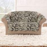 Zebra Quick Loveseat Slipcover