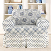Amelie Club Chair T-Cushion Slipcover