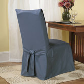 Cotton Duck Dining Chair Slipcover