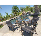 Escape 5 Piece Woven Dining Set