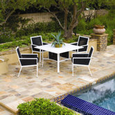 Parkview Woven 5 Piece Dining Set