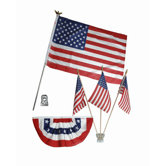 Patriotic Home Decorating Flag Set