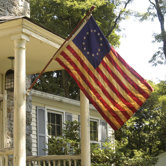 Heritage Series Colonial Antiqued United States Traditional Flag