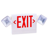 Exit/Emergency Light Combo in Red
