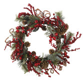 24" Assorted Berry Wreath