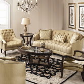 Classic Elegance Sofa and Chair Set
