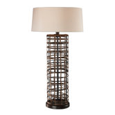 Rattan Table Lamp