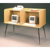 General Side by Side Laminate Computer Study Carrel