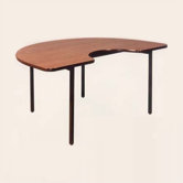Kidney Oak Frame Table