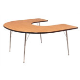 Horseshoe Tapered Leg Table