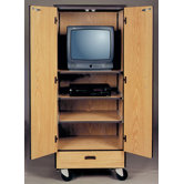 1000 Series Video Center Mobile Cabinet