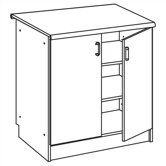 Vision Series Closed Storage